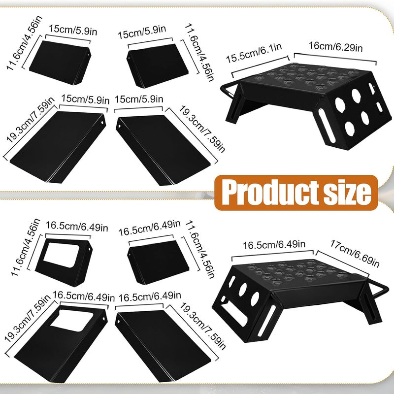 Vaolvpant Adjustable 3-9" Starting Blocks Moto StartingBlock Motorsport Foot Stool Dirt Bike Accessories Providing Strong Support - Image 2